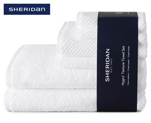 Sheridan 6-Piece Hygro Texture Towel Pack - White