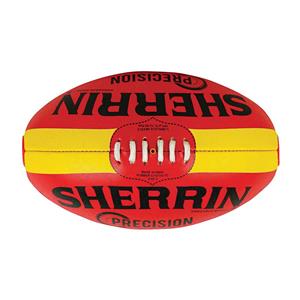 Sherrin Precision Football Red / Yellow 4