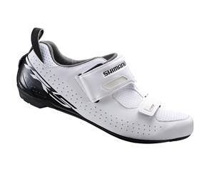 Shimano TR5 Triathlon Bike Shoes White