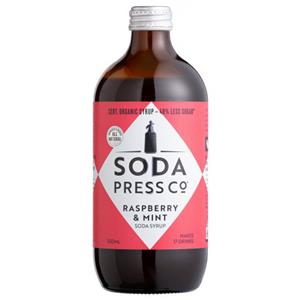 SodaStream - Raspberry & Mint - Organic Soda Syrup