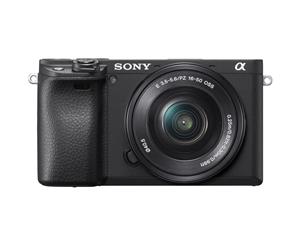 Sony Alpha A6400 with 16-50mm Mirrorless Digital Camera - Black