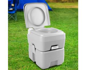 Weisshorn 20L Outdoor Portable Toilet Camping Potty Caravan Travel Camp Boating
