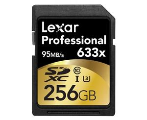 256GB 633X Professional SDXC UHS-1 (Class 10) U3