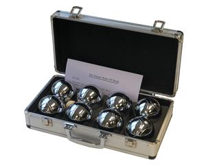 8 Boules in Aluminium Carry Case