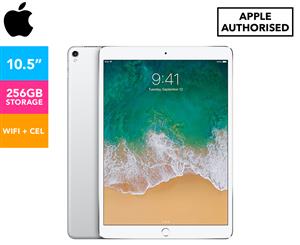 Apple 10.5-Inch iPad Pro 256GB WiFi + Cellular - Silver