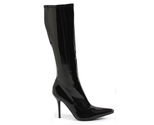 Black High Heel Boots Adult Shoes