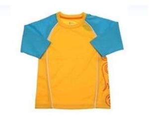 CROCS Boys Rashie Swim T-Shirt (Size 2)
