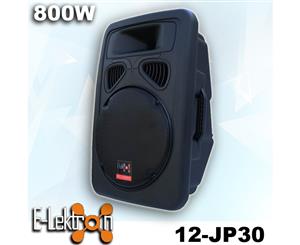 E-Lectron DJ PA Passive 12 inch 800W Speaker