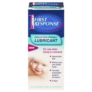 First Response Conception Friendly Lubricant with Applicators 40g