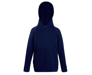 Fruit Of The Loom Childrens Unisex Lightweight Hooded Sweatshirt / Hoodie (Royal) - BC2652