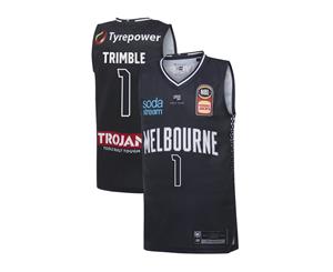 Melbourne United 19/20 Youth Authentic NBL Basketball Home Jersey - Melo Trimble