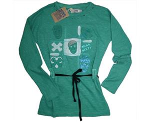 Miss Sixty Girls Junior/Youth Embellished Long Sleeve Top - Green