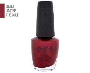 OPI Nail Lacquer 15mL - A Little Guilt Under The Kilt