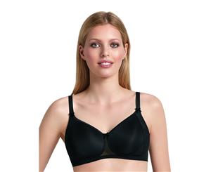 Rosa Faia 5618-001 Lace Rose Black Padded Non-Wired Soft Bra