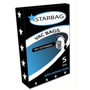 Starbag Electrolux Excellio Vacuum Bags - 5 Pack