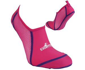 SwimTech Pool Socks Pink - UK Size 5-7