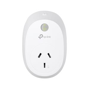 TP-Link White Smart Wi-Fi Wall Plug With Energy Monitoring
