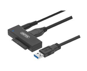 Uintek USB3.0 to 2.5"/3.5" HDD/SSD SATA Adapter External Hard Drive Cable Converter with AU Power Supply Y-1099