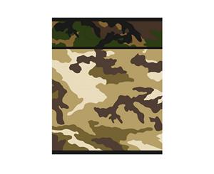 Unique Party Military Camo Loot Bags (Pack Of 8) (Green) - SG11294