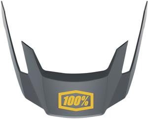 100% Altec Bike Helmet Visor Charcoal X-Small/Small