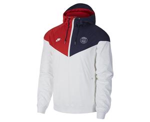 2019-2020 PSG Nike Windunner Jacket (White) - Kids