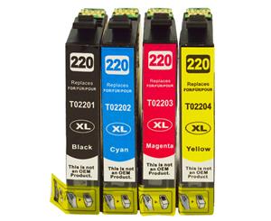 220 Series Premium Compatible Inkjet Cartridge Set For Epson Printers