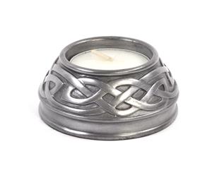 Celtic Candle Holder Silver (Small)