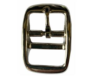 Curved Double Bar Buckle Nickle Plated 1" - 25Mm Horse Rug Hobby