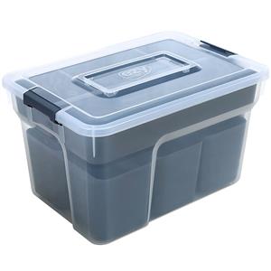 Ezy Storage Sort It 8L Storage Container With 6 Deep Cups And Insert Tray