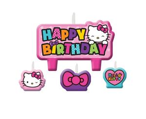 Hello Kitty Party Supplies Happy Birthday Candle Set
