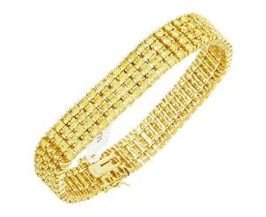 Iced Out Bling High Quality Bracelet - FULL GOLD - Gold