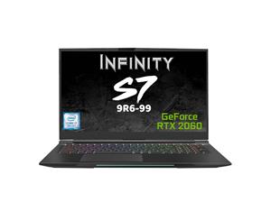 Infinity S7 17.3" Laptop i7-9750H 16GB RAM 1TB SSD RTX2060 Narrow Bezel Notebook - Infinity S7-9R6-99