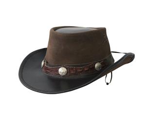 Jacaru 1078 Texas Western Hats - Brown