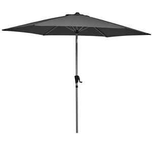 Marquee 3m Charcoal Round Jasper Market Umbrella