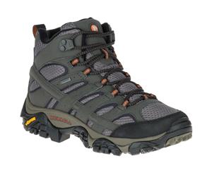 Merrell Womens/Ladies Moab 2 Mid Ankle Gore Tex Hiking Walking Boots - BELUGA