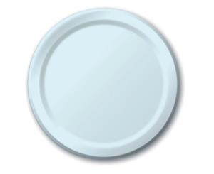 Pastel Blue Lunch Plates