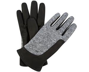 Regatta Mens Gerson Leather Gloves (Black) - RG2949