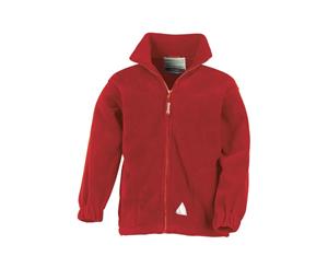 Result Childrens/Kids Full Zip Active Anti Pilling Fleece Jacket (Red) - BC921