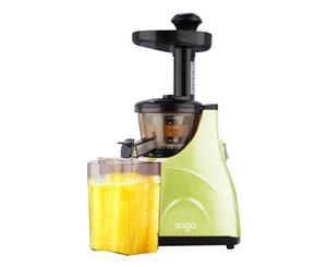 SOGA Slow Juicer Premium Masticating Electric Vegetable Juice Extractor Green