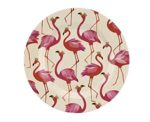 Sara Miller Flamingo Set of 4 Melamine Side Plates