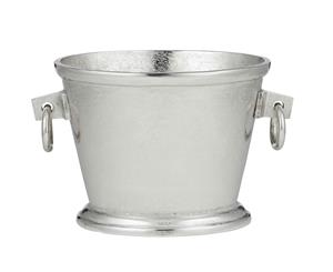 Soc Home Ellison Metal Watertight Beverage Cooler/Bucket Silver 20x33cm