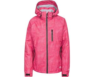 Trespass Womens/Ladies Iriso Taslan Waterproof Windproof Ski Jacket - Raspberry Print