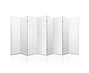 Artiss 8 Panel Room Divider Screen Privacy Dividers Stand Oriental Vintage White