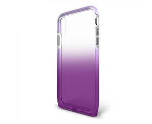 BodyGuardz Harmony x Uneuqal Technology Stylish Protective Case For iPhone XR - Clear/Purple