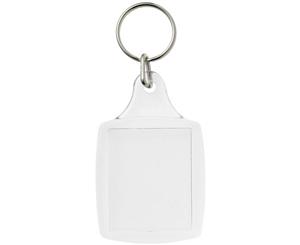 Bullet Leor A4 Keychain With Metal Clip (Transparent/Clear) - PF2631