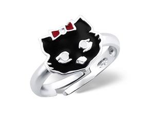 Children's Sterling Silver Cat Ring