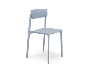 Clay Cafe and Breakout Chair - Stone Blue