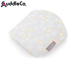 CuddleCo Comfi-Mum 3-In-1 Memory Foam Wedge Cushion - Beehive