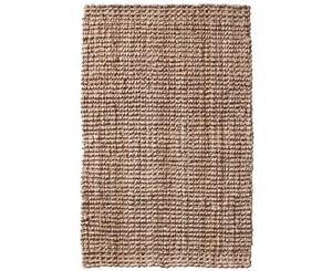 Jute Boucle Doormat With Natural Rubber Backing