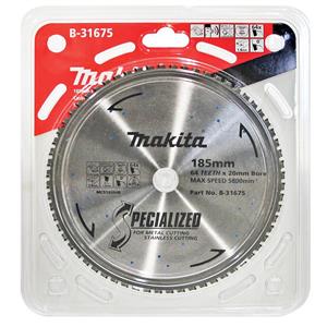Makita 185mm 64T TCT Circular Saw Blade for Metal Cutting - SPECIALIZED